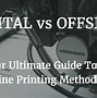 Image result for Digital Offset Printing