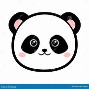 Image result for Cute Panda Head Printables