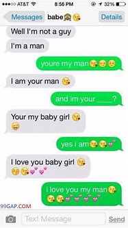 Image result for Couple Text Messages