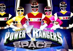 Image result for Power Rangers in Space Logo
