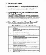 Image result for Sample of a Format Structure for a Instruction Manual