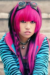 Image result for Emo Raccoon Hair