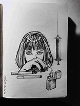 Image result for Black and White Grunge Drawings