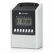 Image result for Lathem Time Clock Smart