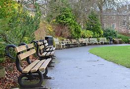 Image result for Park with Bench