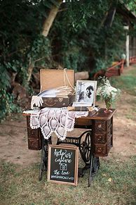 Image result for Miscellaneous Vintage Wedding Decor