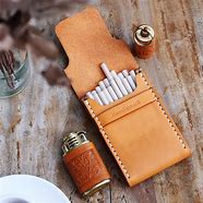 Image result for Leather Cigarette Case