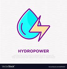 Image result for Hydropower Symbol