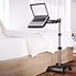 Image result for Rolling Laptop Stand Pull Up to Recliner
