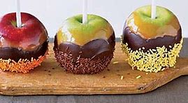 Image result for Candy and Caramel Apple's