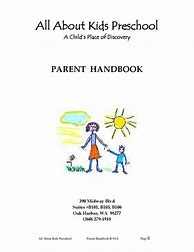Image result for Handbook for Preschoolers