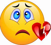 Image result for Broken Heart Face Emoji