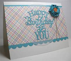 Image result for Die Cut Birthday Card Ideas