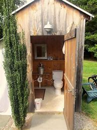 Image result for Girl On Pit Toilet Outhouse