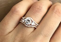 Image result for Rose Gold Wedding Rings Walmart