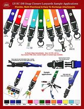 Image result for Snap Button Lanyard