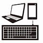 Image result for Laptop Silhouette Vector
