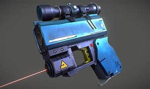 Image result for Futuristic Gun 3D Model