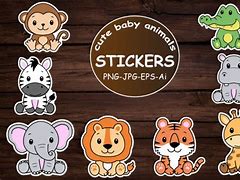 Image result for Foam Animal Stickers