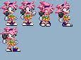 Image result for Amy Rose Sprites Sonic Battle