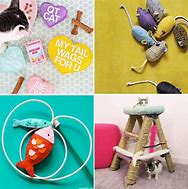 Image result for How to Make Cat Toys