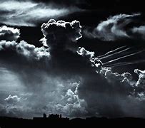 Image result for Dark Clouds Black and White