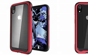 Image result for Red iPhone XR with Clear Case