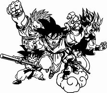 Image result for Dragon Ball Z Car Decal SVG