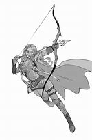 Image result for Archer Drawing Pose
