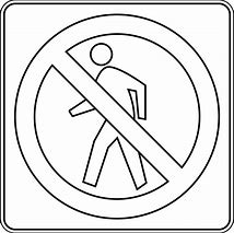 Image result for Safety Signs Black and White