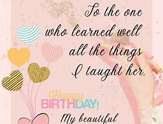 Image result for Happy Birthday Daughter in Love