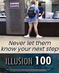 Image result for Illusion 100 Meme