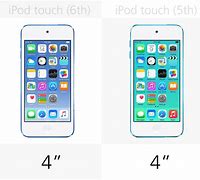 Image result for iPod 6 Size vs iPhone 5