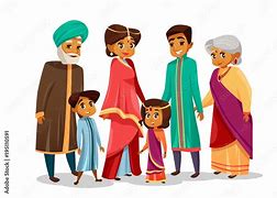 Image result for Indian Family Clip Art