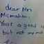 Image result for Funny Letter to Teacher