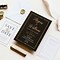 Image result for Black and Gold Wedding Invitations
