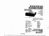 Image result for Sony Xr 33