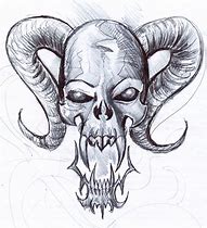 Image result for Gothic Vampire Skull Drawings