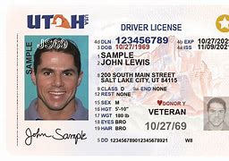 Image result for Utah Temporary ID