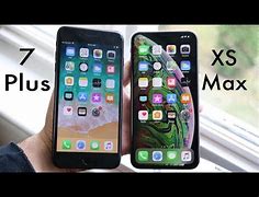 Image result for iPhone XS Max iPhone 7 Plus to Size