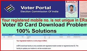 Image result for Print Voter ID Card