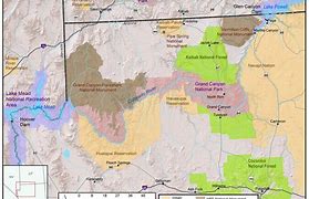 Image result for Glen Canyon Dam Map
