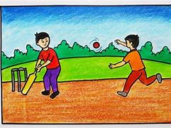 Image result for Cricket Drawing for Kids Easy