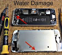 Image result for Water Damage to iPhone Screen