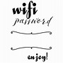 Image result for SVG the Wi-Fi Password Sign