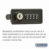 Image result for Keyless Lock Retrofit for Cell Phone Cabinet