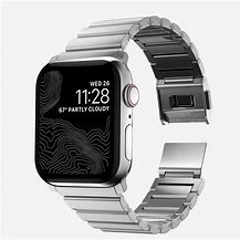 Image result for apple watch show 6 silver stainless steel