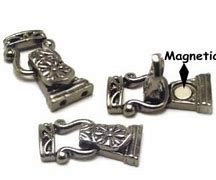 Image result for Fold Over Clasp with Hinge