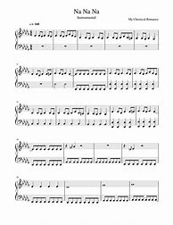Image result for MCR Piano Notes Bloodletter