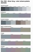 Image result for RAL 7001 Color